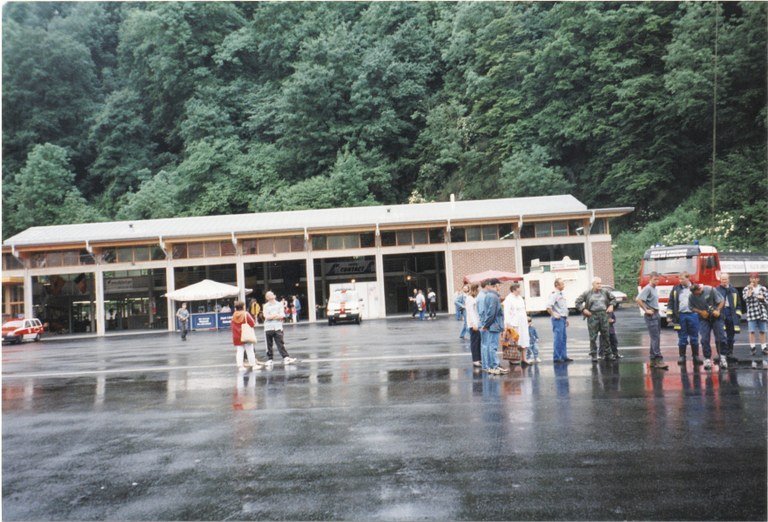 Inauguration de la caserne des pompiers