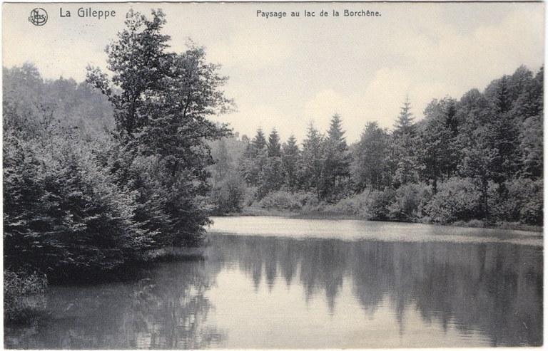 Paysage au lac de la Borchène