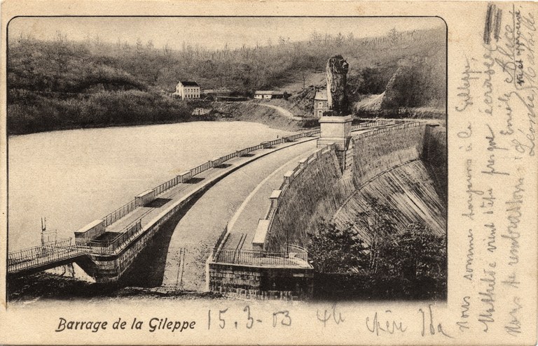 Barrage de la Gileppe - vue dégagée