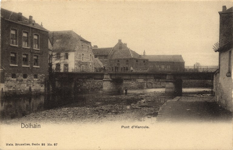 Le pont d'Hercule vers 1900