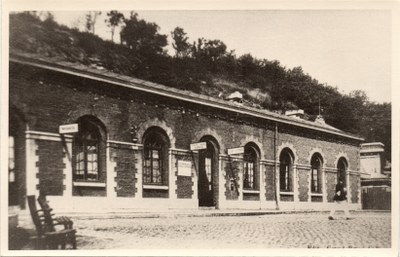 La gare de Dolhain-Gileppe avant 1906