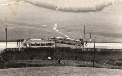 Accident de tram en 1947 - Dolhain