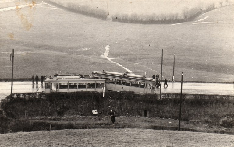 Accident de tram en 1947 - Dolhain