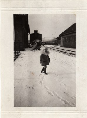 Goé - le vicinal à vapeur vers 1932