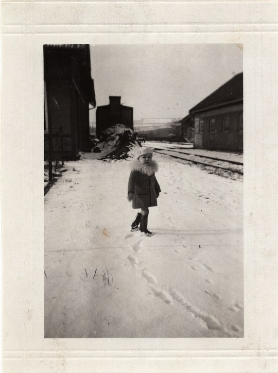 Goé - le vicinal à vapeur vers 1932