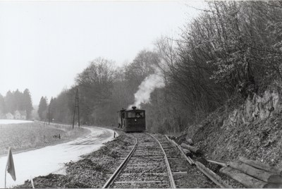 Goé - Le vicinal à vapeur vers 1960
