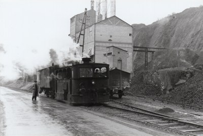 Goé - Le vicinal à vapeur vers 1960