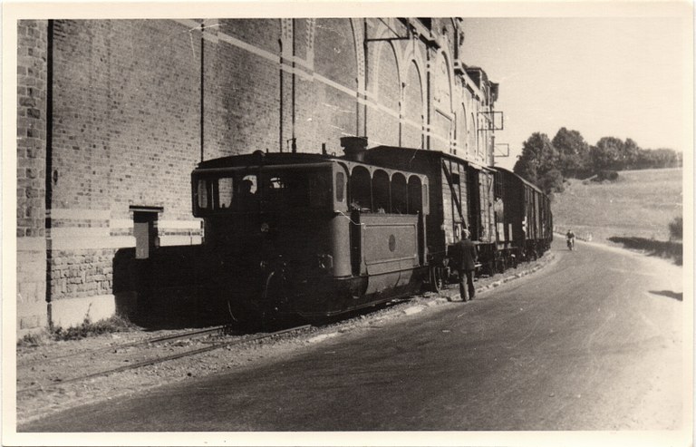 Goé - tram vicinal à vapeur dans les années 1950-1960