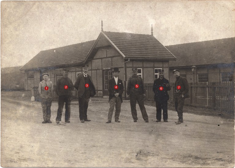 Personnel du dépôt de Béthane