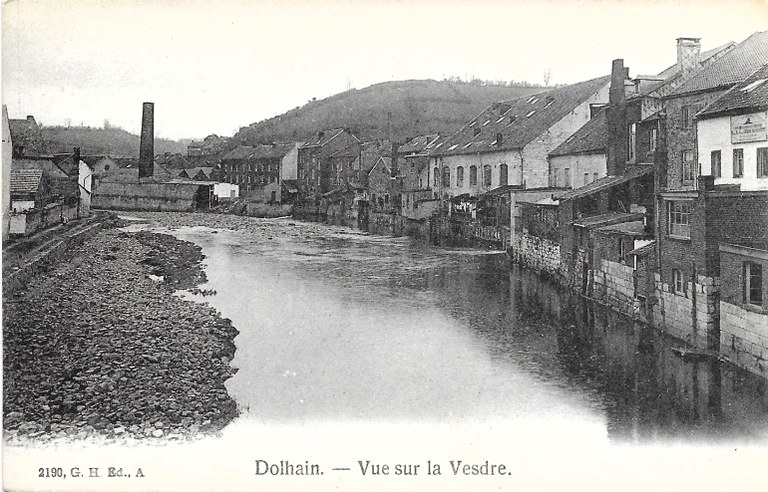Dolhain - Vue sur la Vesdre