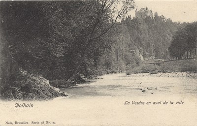 La Vesdre en aval de la ville