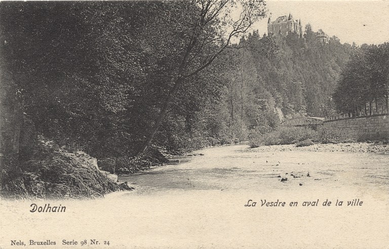 La Vesdre en aval de la ville