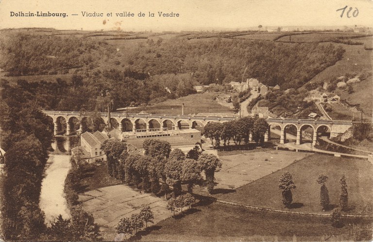 Viaduc et vallée de la Vesdre