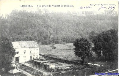 Vue prise du Viaduc de Dolhain