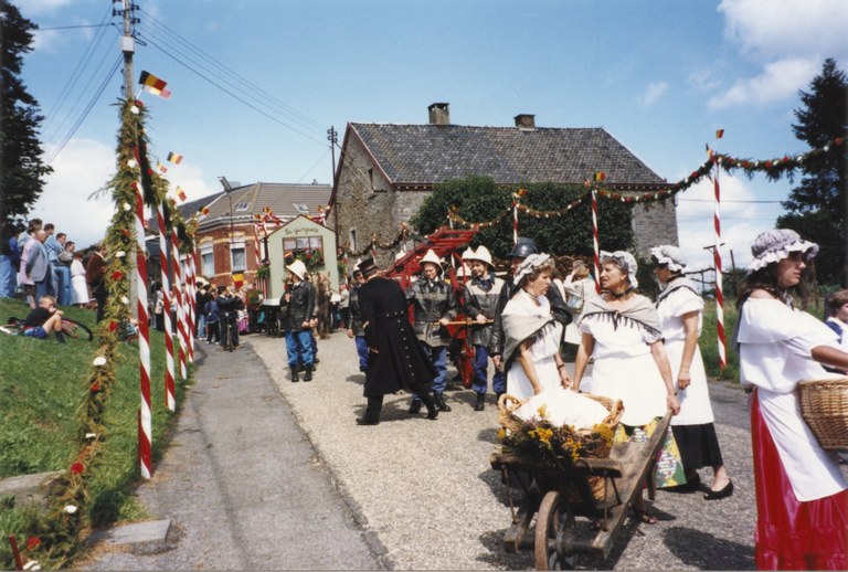 Les pompiers et les lavandières