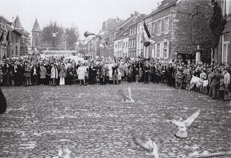 Photo de groupe - Place Saint-Georges