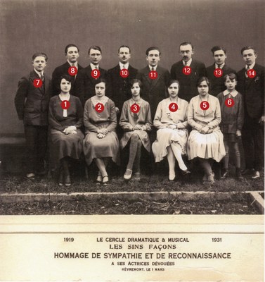Hommage de sympathie et de reconnaissance 1919-1931