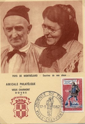 La vignette postale de Dolhain et l'amicale philatélique de Vieux-Charmont