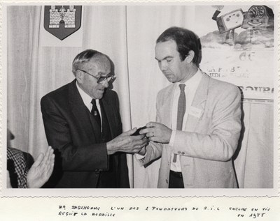 M. Sagehomme l'un des deux fondateurs du S.I.L