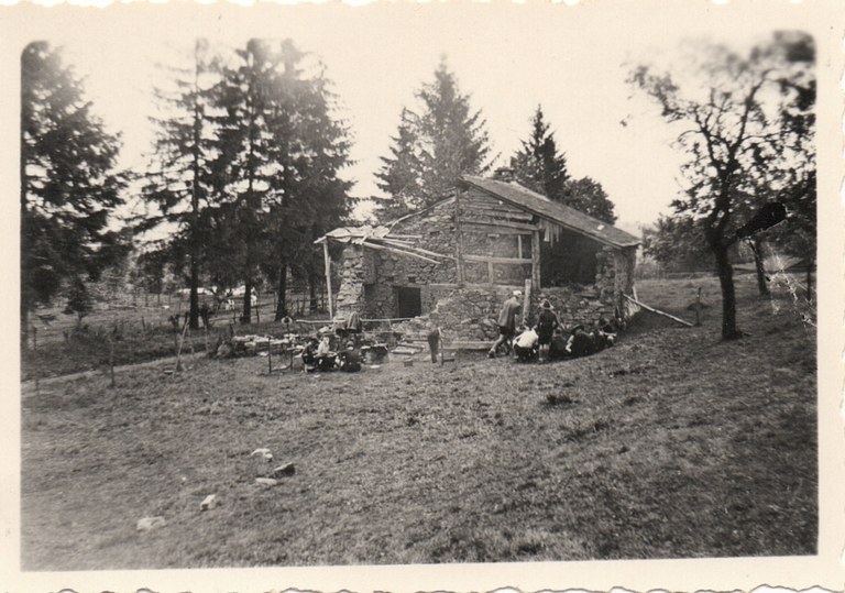 1942 - Camp Parfonbois - La cuisine