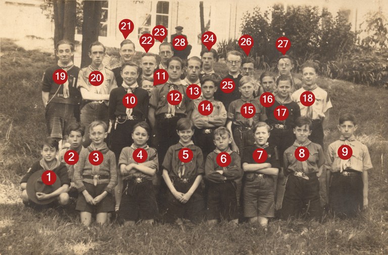 Troupe en juillet 1942