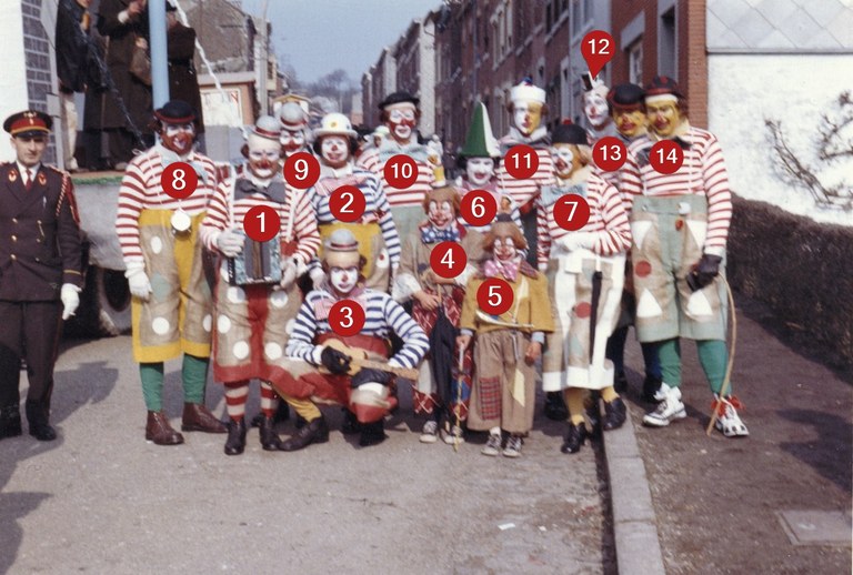 Un groupe dans les années 60