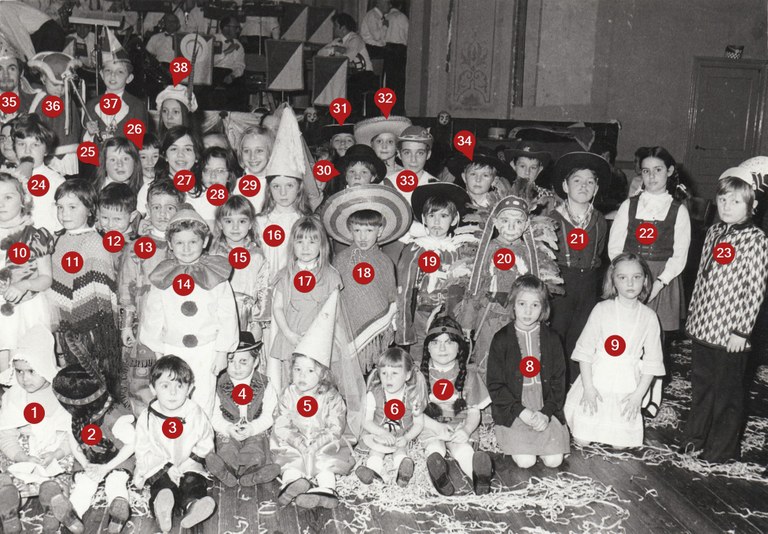 Le carnaval des enfants en 1971