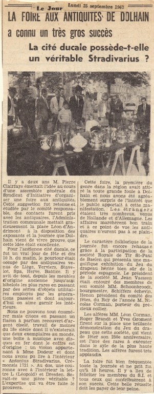1967 - Première édition - Retour de la presse