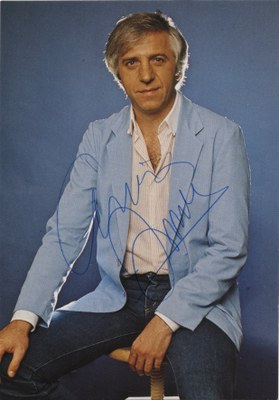 Photo dédicacée de Jean VALLEE