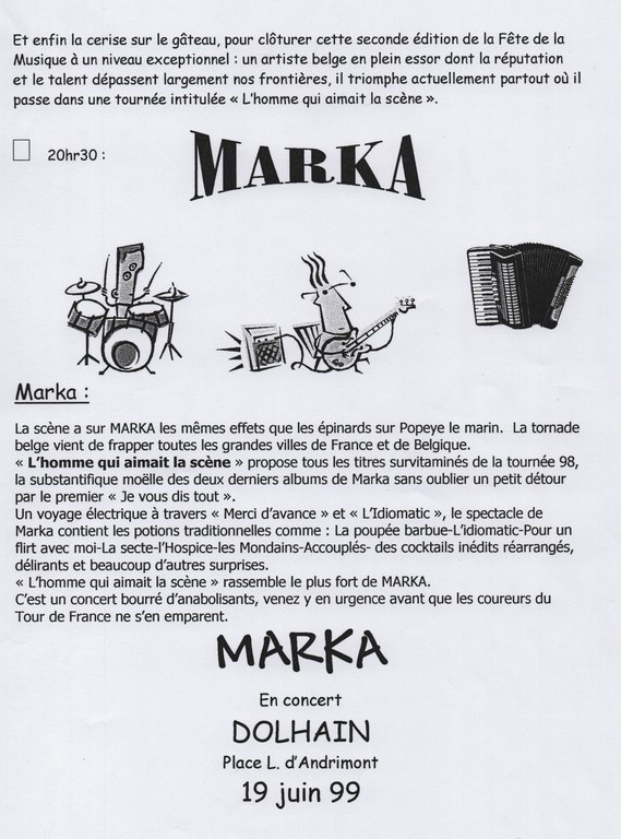 Fête de la musique de Dolhain