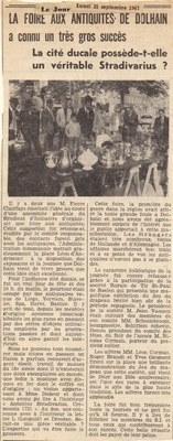 1967 - Première édition - Retour de la presse