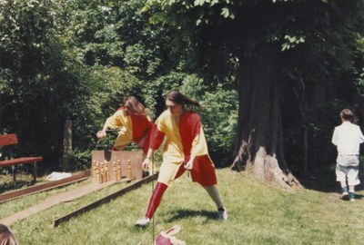 Jeu de quilles pour les enfants