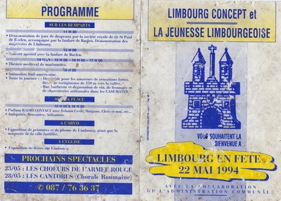 Programme de Limbourg en fête