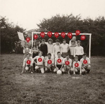 Équipe de football humoristique