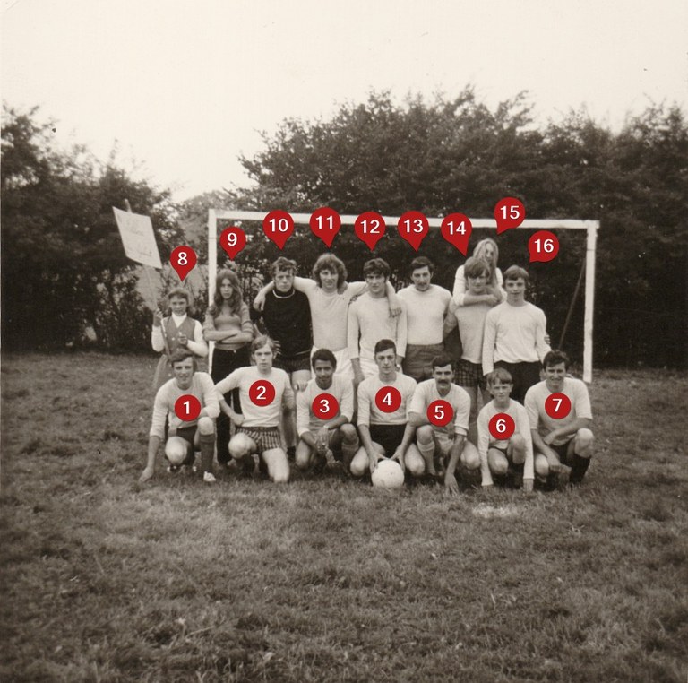 Équipe de football humoristique
