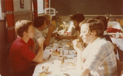 Une table du grand petit-déjeuner