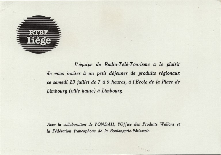 Carton d'invitation au petit-déjeuner