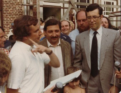 MM André Urbain, Melchior Wathelet et Alain Desama