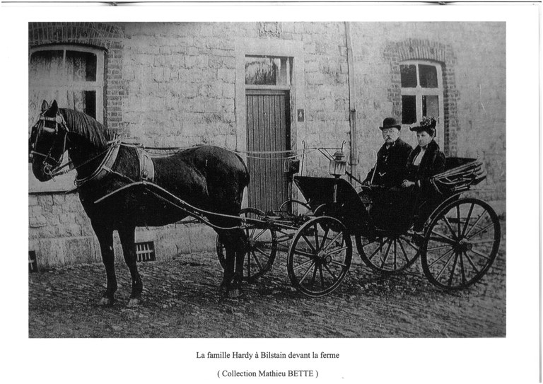 Famille Hardy en calèche