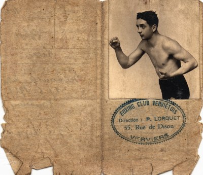 Licence de la royale fédération belge de boxe