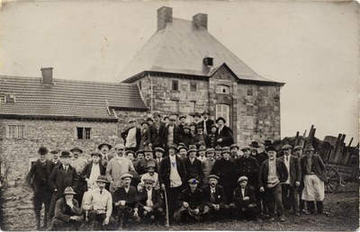 Photo de groupe à la Pierresse