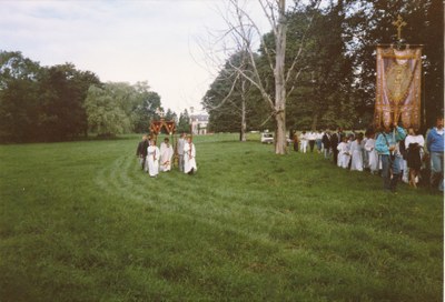 Procession premier reposoir