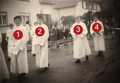 Procession dans la Cité - 1959