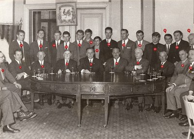 Passage promotion, conseil communal