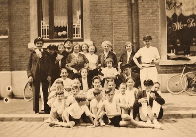 Les gymnastes en 1930
