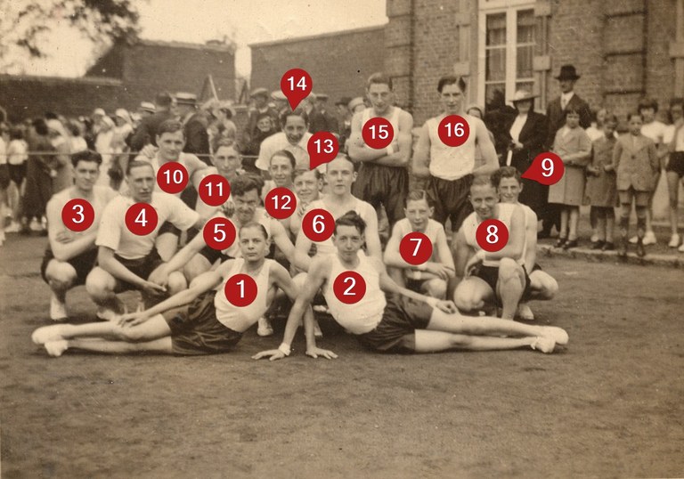 Gymnastes en 1934