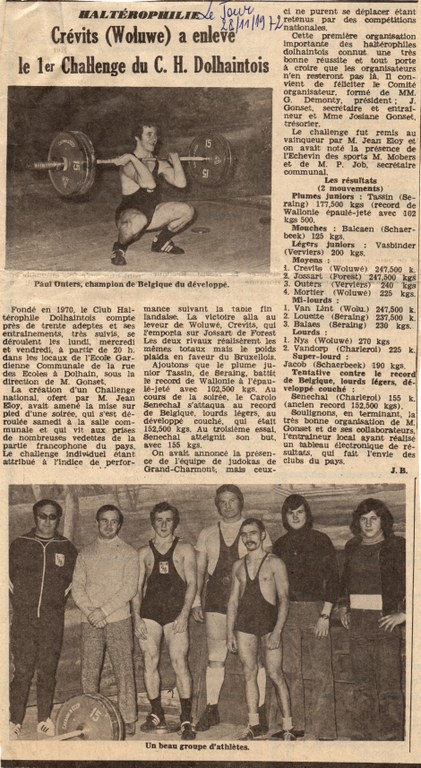 Club d'haltérophilie dolhaintois