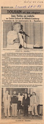 1er anniversaire du Ducalien